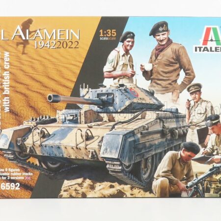 ITALERI 1/35 CRUSADER | MKIII & BRITISH TANK EL ALAMEIN WITH BRITISH CREW TANK MILITARY 1942 | /