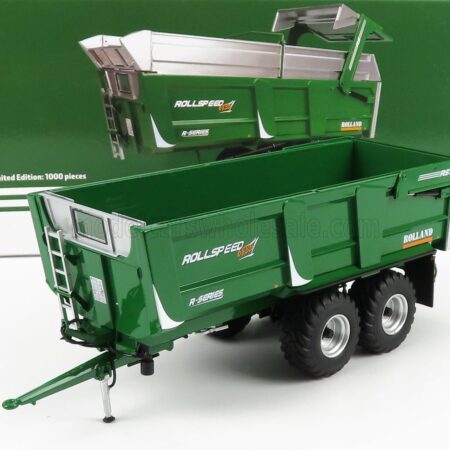 UNIVERSAL HOBBIES 1/32 ROLLAND | ROLLSPEED 6835 2014 - TRAILER FOR TRACTOR | GREEN