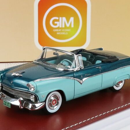 GREAT-ICONIC-MODELS 1/43 FORD USA | FAIRLANE SUNLINER CABRIOLET 1955 | GREEN POLY - SEA HAZE GREEN