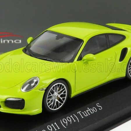 MINICHAMPS 1/43 PORSCHE | 911 991 TURBO S 2014 | LIGHT GREEN