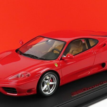 BBR-MODELS 1/18 FERRARI | 360 MODENA 1999 - F1 GEAR BOX - CAMBIO F1 - CON VETRINA - WITH SHOWCASE | ROSSO CORSA 322 - RED