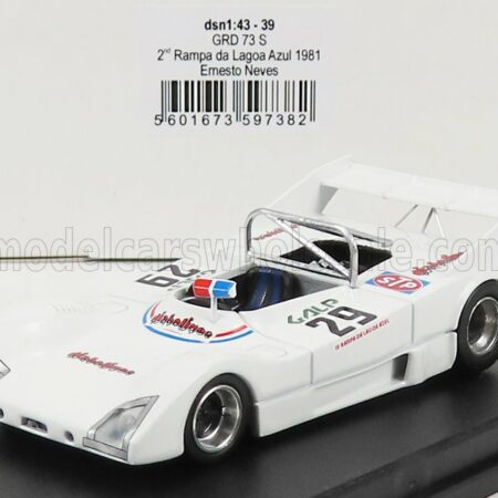TROFEU 1/43 GRD | S73 N 29 2nd RAMPA DA LAGOA AZUL 1981 E.NEVES | WHITE