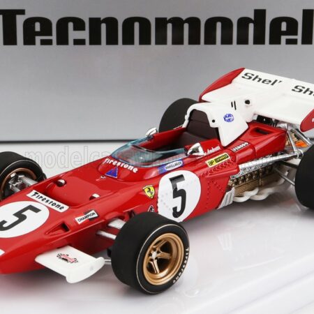 TECNOMODEL 1/43 FERRARI | F1  312B2 N 5 4th GERMANY GP 1971 M.ANDRETTI | RED WHITE