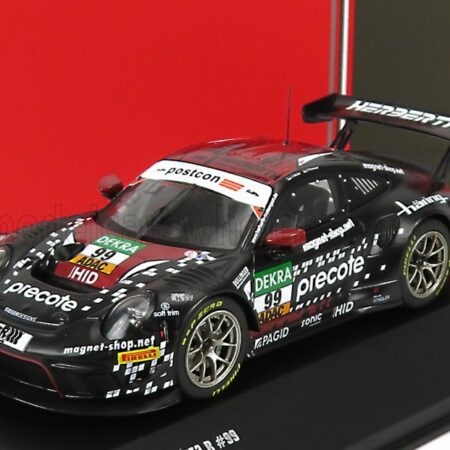 IXO-MODELS 1/43 PORSCHE | 911 991-2 GT3 R PRECOTE HERBERT MOTORSPORT TEAM N 99 ADAC GT MASTERS 2021 SVEN MULLER - ROBERT RENAUER | BLACK