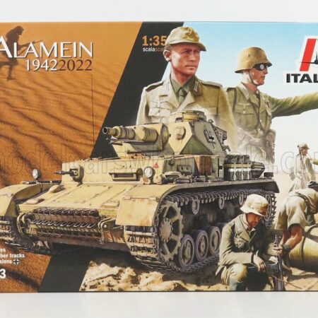 ITALERI 1/35 TANK | PZ.KPFW. IV WITH AFRICAN KORPS INFANTRY MILITARY 1942 | /