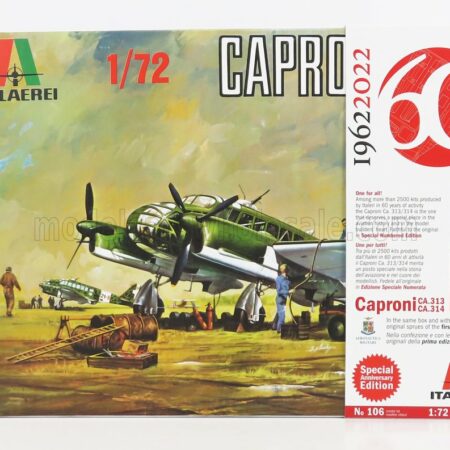 ITALERI 1/72 CAPRONI | CA.313 AIRPLANE MILITARY 1939 | /