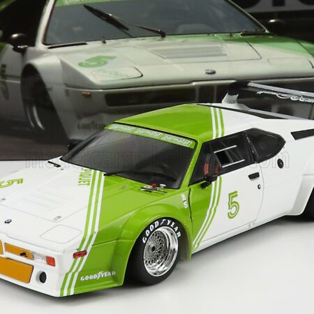 WERK83 1/18 BMW | M1 (E26) BS FABRICATIONS N 5 PROCAR SERIES 1980 N.PIQUET | WHITE GREEN