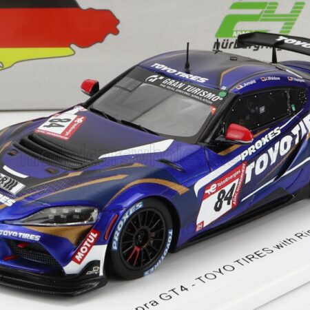 SPARK-MODEL 1/43 TOYOTA | SUPRA GR TEAM TOYO TIRES N 84 24h NURBURGRING 2022 L.D.ARNOLD - J.WALDOW - T.VAZQUES GARCIA | BLUE MET BLACK