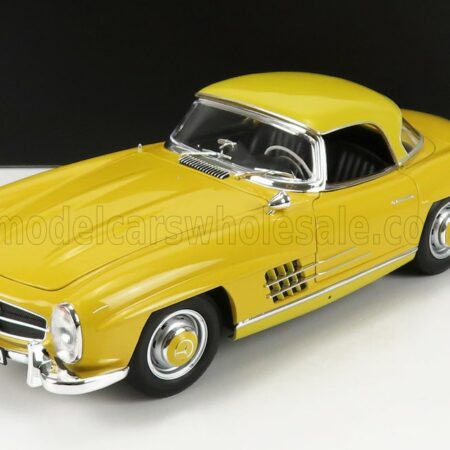 NOREV 1/18 MERCEDES BENZ | SL-CLASS 300SL ROADSTER SPIDER (W198 II) 1957 | YELLOW