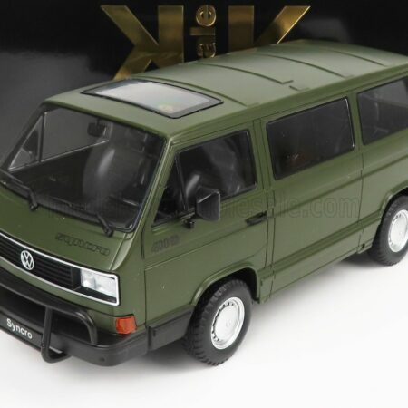 KK-SCALE 1/18 VOLKSWAGEN | T3 MINIBUS SYNCRO 1987 | MATT OLIVE