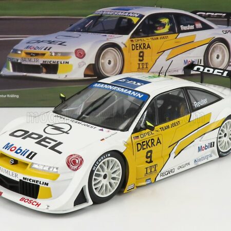 WERK83 1/18 OPEL | CALIBRA V6 4x4 TEAM JOEST N 9 DTM ITC 1995 M.REUTER | WHITE YELLOW