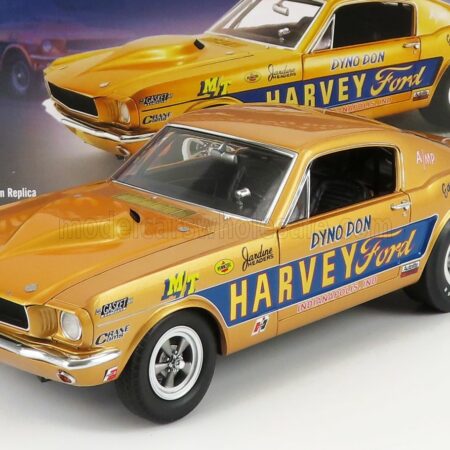 ACME-MODELS 1/18 FORD USA | MUSTANG A/FX COUPE N 0 HARVEY FORD 1965 DYNO DON | ORANGE MET