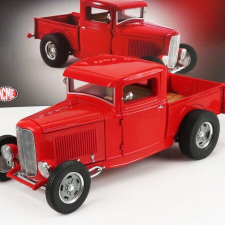 ACME-MODELS 1/18 FORD USA | PICK-UP HOT ROD TRUCK 1932 | RED