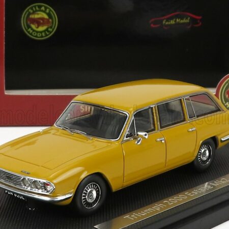 SILAS 1/43 TRIUMPH | 2000 MKII ESTATE SW STATION WAGON 1969 | INCA YELLOW