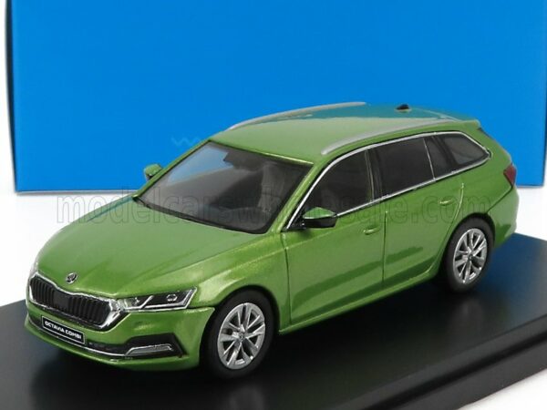 ABREX 1/43 SKODA | OCTAVIA IV COMBI SW STATION WAGON 2020 | GREEN MET