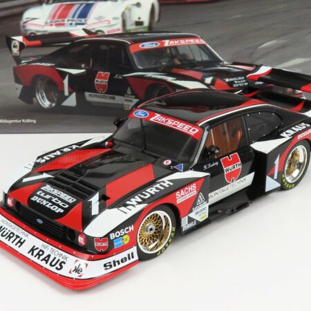 WERK83 1/18 FORD ENGLAND | CAPRI TURBO Gr.5 ZAKSPEED N 1 DRM 1980 KLAUS LUDWIG | BLACK