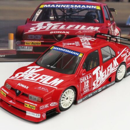 WERK83 1/18 ALFA ROMEO | 155 V6 TI TEAM SCHUBEL ENGINEERING N 12 DTM ITC SEASON 1995 MICHELE ALBORETO | RED