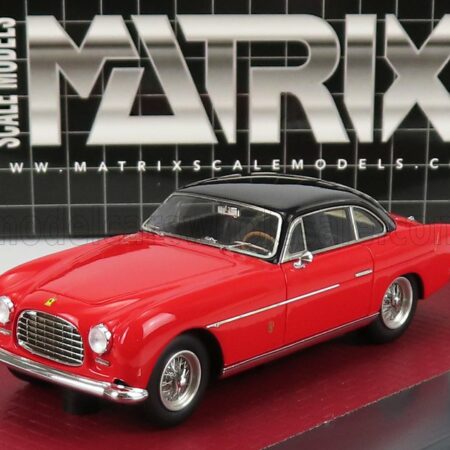 MATRIX SCALE MODELS 1/43 FERRARI | 212 INTER COUPE ch.191 GHIA 1952 | RED BLACK