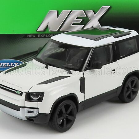 WELLY 1/26 LAND ROVER | NEW DEFENDER 90 2020 | WHITE BLACK