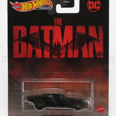 MATTEL HOT WHEELS 1/64 BATMAN | BATMOBILE 2022 - THE BATMAN MOVIE | MATT BLACK