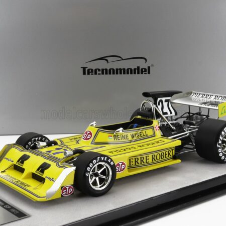 TECNOMODEL 1/18 MARCH | F1  731 FORD N 27 SWEDEN GP 1973 REINE WISELL | YELLOW