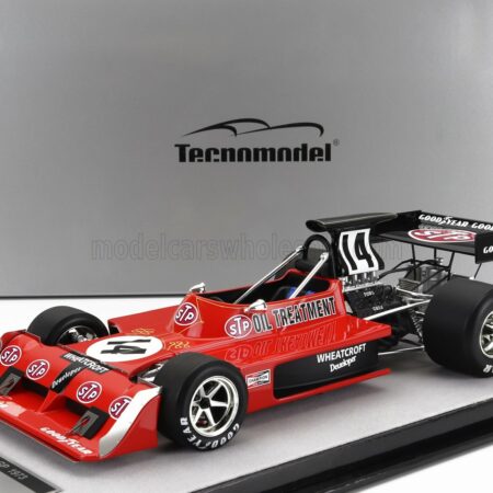 TECNOMODEL 1/18 MARCH | F1  731 FORD N 14 BRITISH GP 1973 ROGER WILLIAMSON | RED BLACK