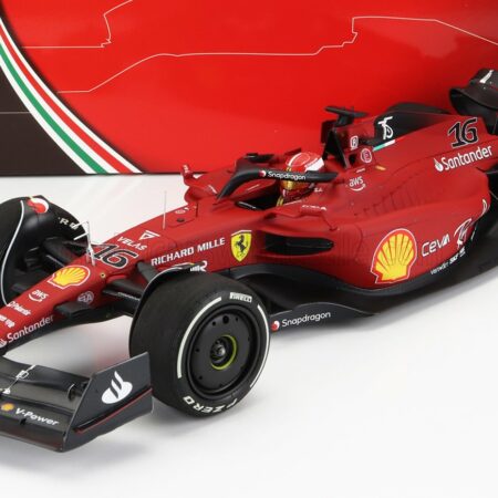 BBR-MODELS 1/18 FERRARI | F1-75 TEAM SCUDERIA FERRARI N 16 WINNER AUSTRALIAN GP 2022 CHARLES LECLERC | RED