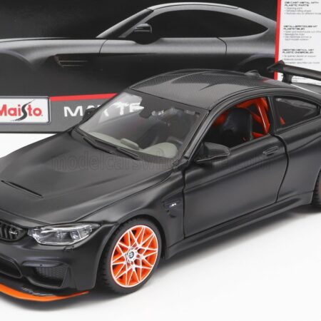 MAISTO 1/24 BMW | 4-SERIES M4 GTS COUPE (F82) 2016 | MATT BLACK