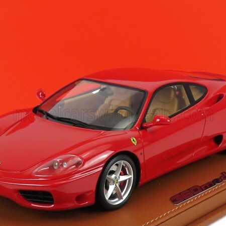 BBR-MODELS 1/18 FERRARI | 360 MODENA 1999 - MANUAL GEAR BOX - CAMBIO MANUALE - CON VETRINA - WITH SHOWCASE | RED