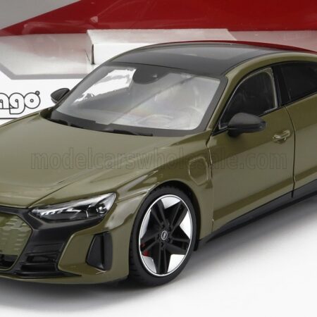 BURAGO 1/18 AUDI | GT RS E-TRON 2022 | TACTITAL GREEN