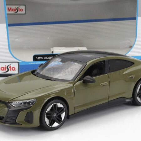 MAISTO 1/24 AUDI | GT RS E-TRON 2022 | OLIVE GREEN