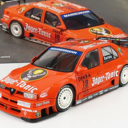 WERK83 1/18 ALFA ROMEO | 155 V6 TI JAGER-TONIC RACING N 19 DTM ITC RACE HELSINKI 1995 MICHAEL BARTELES | ORANGE