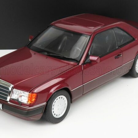 NOREV 1/18 MERCEDES BENZ | E-CLASS 300CE 24V COUPE (W124) 1988 | RED MET