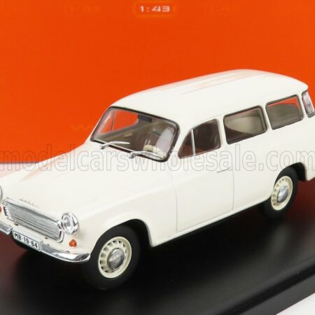 ABREX 1/43 SKODA | 1202 SW STATION WAGON 1964 | WHITE