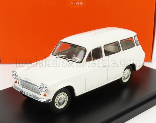 ABREX 1/43 SKODA | 1202 SW STATION WAGON 1964 | WHITE