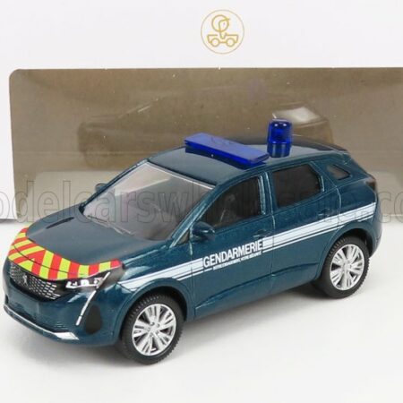 NOREV 1/64 PEUGEOT | 3008 GENDARMERIE 2020 | BLUE MET