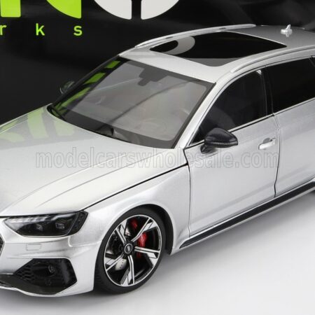 NZG 1/18 AUDI | A4 RS4 AVANT SW STATION WAGON 2020 | SILVER