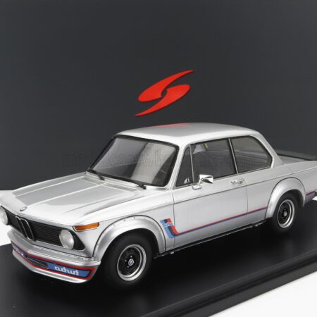 SPARK-MODEL 1/18 BMW | 2002 TURBO 1973 - CON VETRINA - WITH SHOWCASE - SPECIAL BOX | SILVER