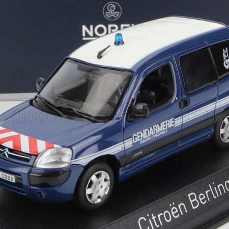 NOREV 1/43 CITROEN | BERLINGO GENDARMERIE EQUIPE CYNOPHILE 2007 | BLUE