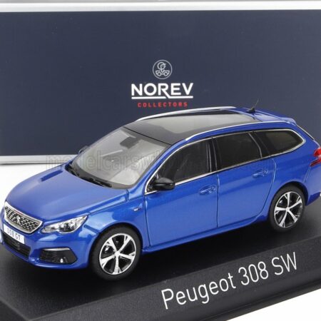 NOREV 1/43 PEUGEOT | 308 GT SW STATION WAGON 2020 | VERTIGO BLUE