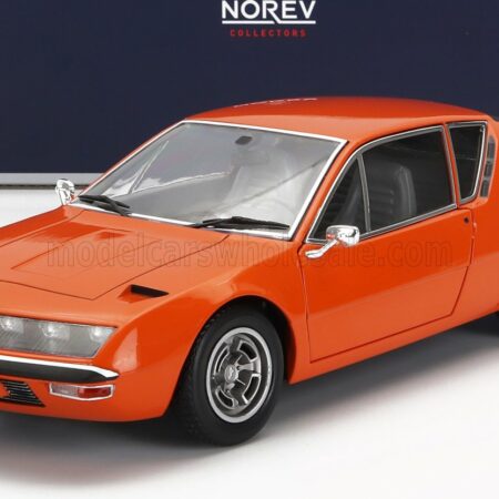 NOREV 1/18 RENAULT | ALPINE A310 1600 VF COUPE 1974 | ORANGE