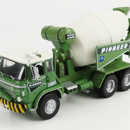 EDICOLA 1/43 BARREIROS | CENTAURO TRUCK CEMENT MIXER BETONIERA 3-ASSI 1968 | GREEN WHITE