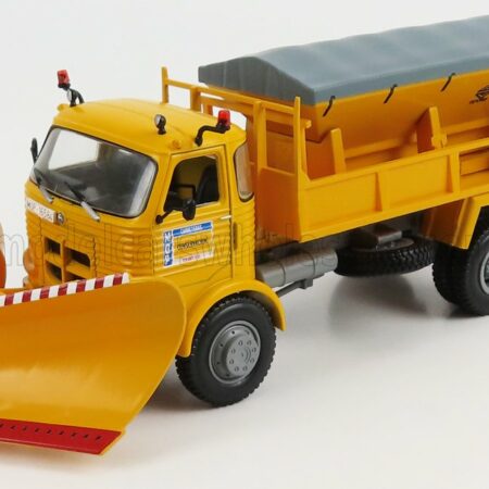 EDICOLA 1/43 PEGASO | 3040 TRUCK SNOWPLOUGH SPARGISALE E SPAZZANEVE 1980 | YELLOW