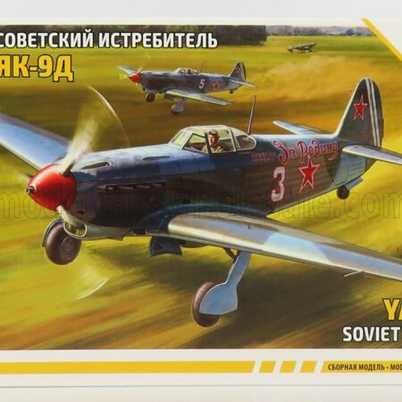 ZVEZDA 1/72 YAKOVLEV | YAK-9D MILITARY SOVIET FIGHTER | /