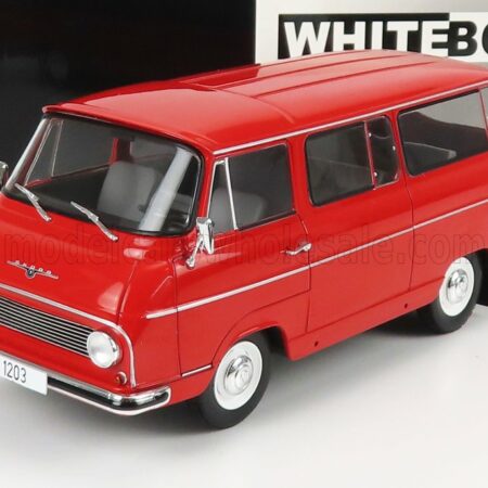 WHITEBOX 1/24 SKODA | 1203 MINIBUS 1968 | RED