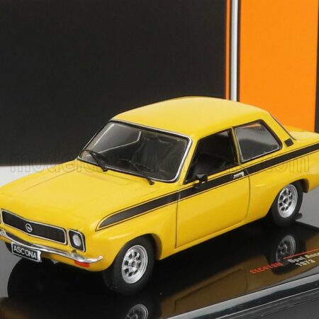 IXO-MODELS 1/43 OPEL | ASCONA A TUNING 1973 | YELLOW BLACK