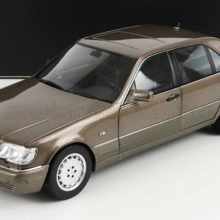 NOREV 1/18 MERCEDES BENZ | S-CLASS 600SEL (W140) 1991 | IMPALA BROWN