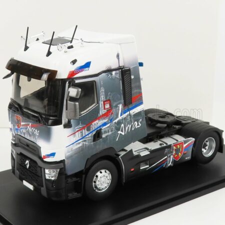 ELIGOR 1/43 RENAULT | T-LINE HIGH TRACTOR TRUCK ARRAS 2-ASSI 2021 | GREY WHITE