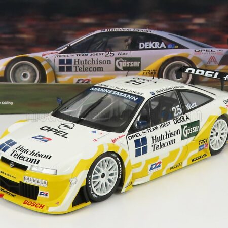 WERK83 1/18 OPEL | CALIBRA V6 4X4 OPEL TEAM JOEST N 25 ITC 1996 ALEXANDER WURZ | WHITE YELLOW