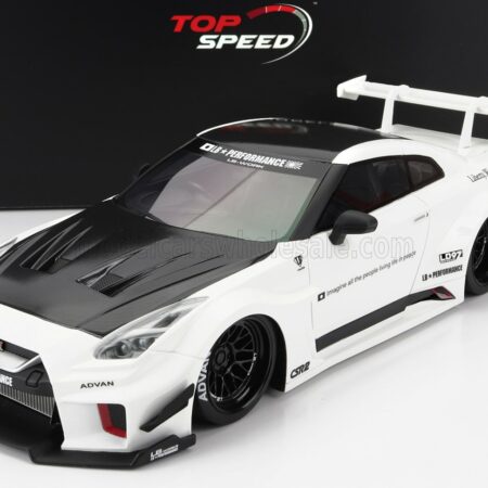 TRUESCALE 1/18 NISSAN | 35GT-RR VERSION-2 LB-SILHOUETTE WORKS 2020 | WHITE BLACK